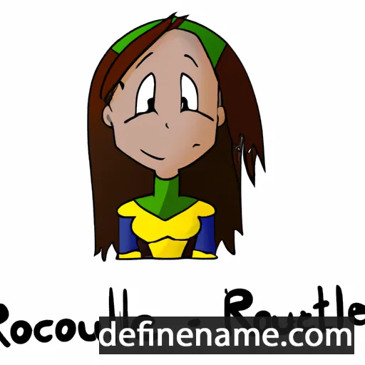 Roquelle cartoon