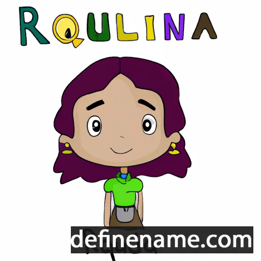 Roquina cartoon