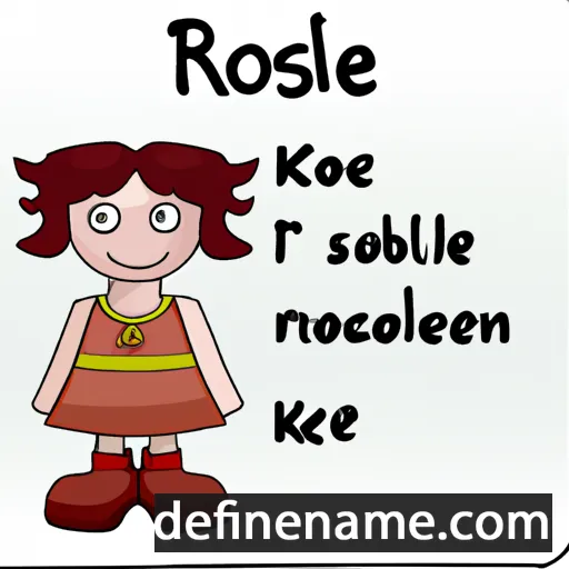 Rosalieke cartoon