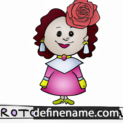 Rosalita cartoon