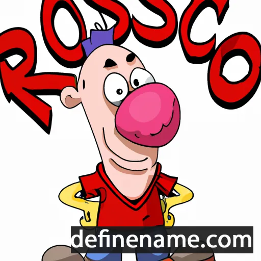 Roscio cartoon