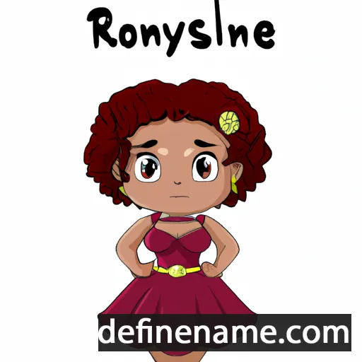 Roselynne cartoon