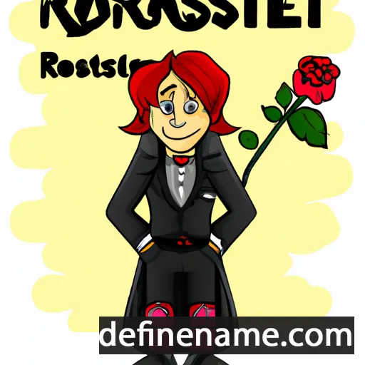 Rosenrot cartoon