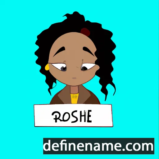 Roshae cartoon