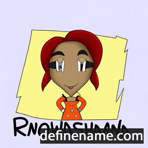 Roshawnda cartoon