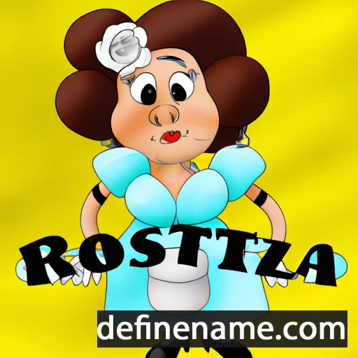 Rositza cartoon