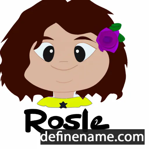 Roslie cartoon