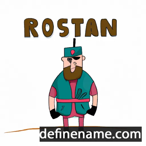 Rostan cartoon