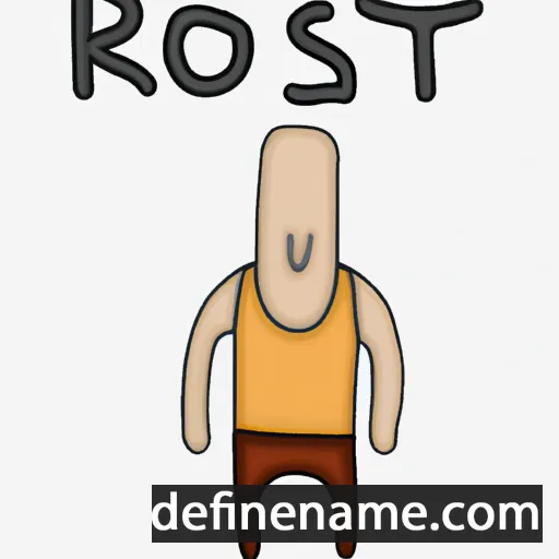 Rosto cartoon