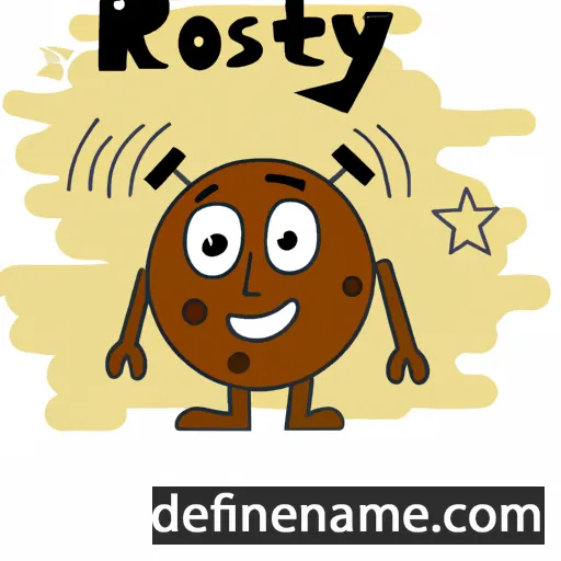 Rosty cartoon