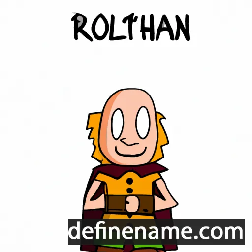 Rothláin cartoon