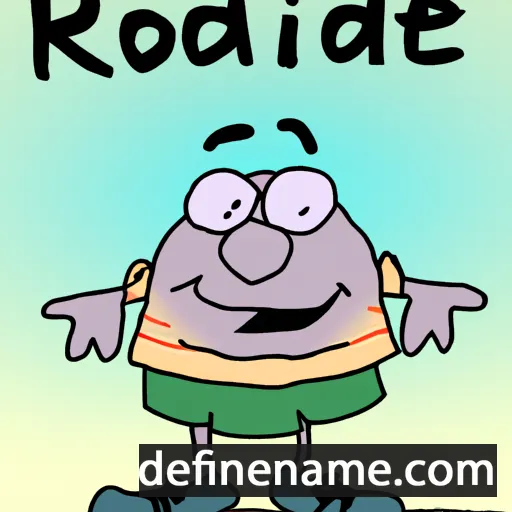 Rotrude cartoon