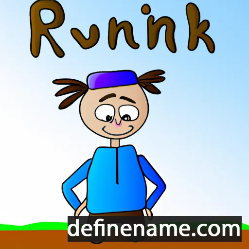 Rounik cartoon