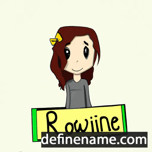 Rowynne cartoon