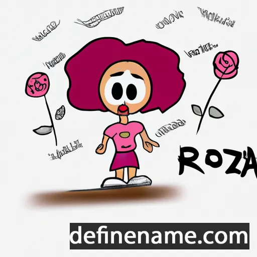 Rôza cartoon