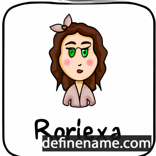 Roxeria cartoon