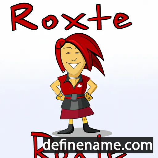 Roxette cartoon