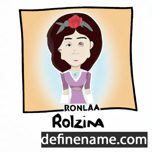 Rozalina cartoon