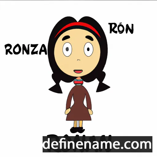 Rozana cartoon