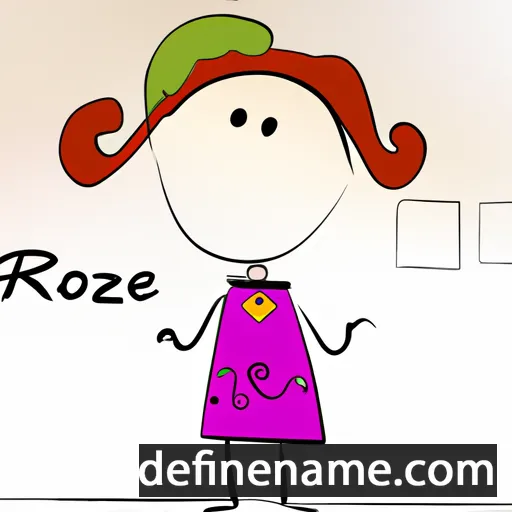 Rozi cartoon