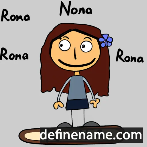 Rrona cartoon