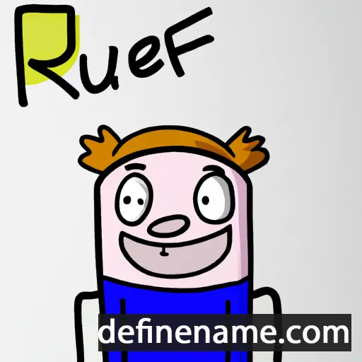 Rüef cartoon