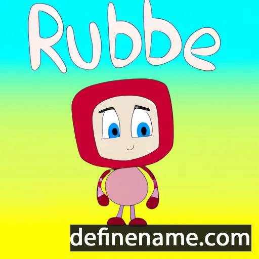 Rubee cartoon