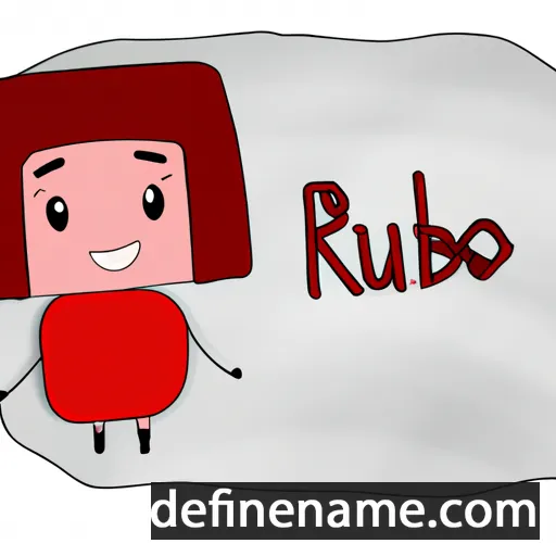 Rubí cartoon