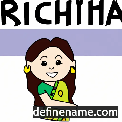 Ruchita cartoon