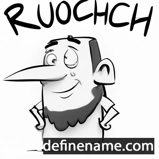 Ruchomir cartoon