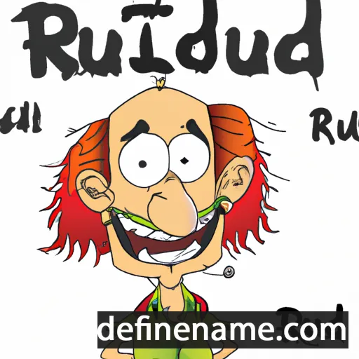 Rudalt cartoon