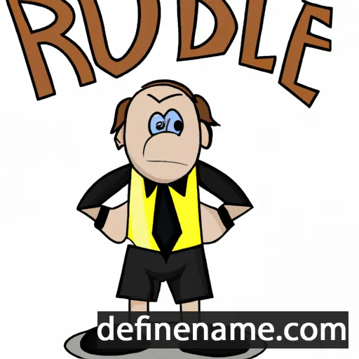 Rudel cartoon