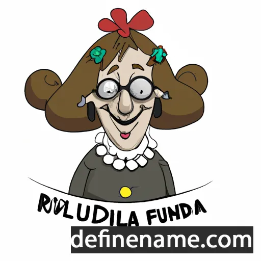 Rudolfina cartoon