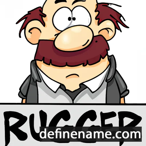 Ruggier cartoon