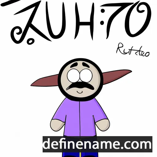 Ruhafzo cartoon