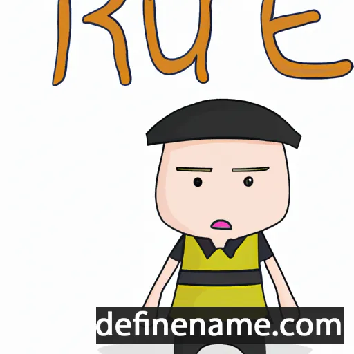 Ruie cartoon