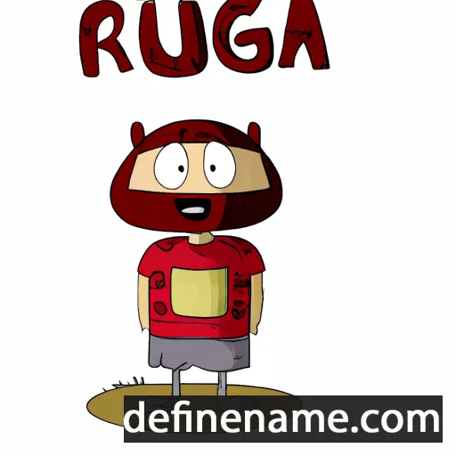 Ruiga cartoon