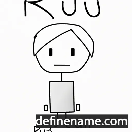 Ruiqiu cartoon