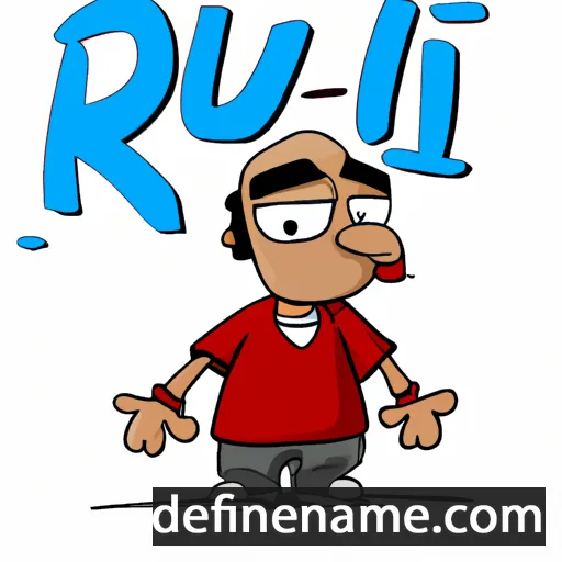 Ruj cartoon