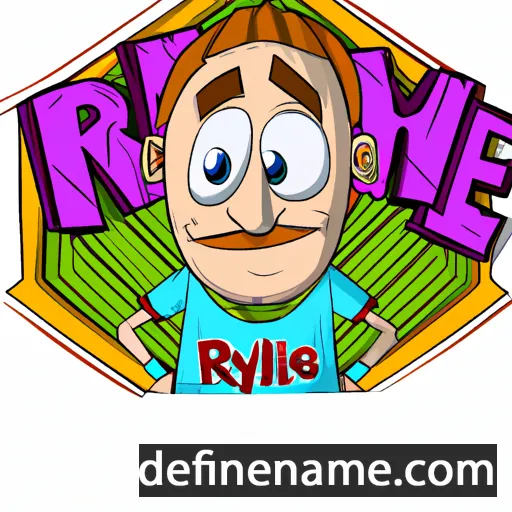 Rul-tyne cartoon