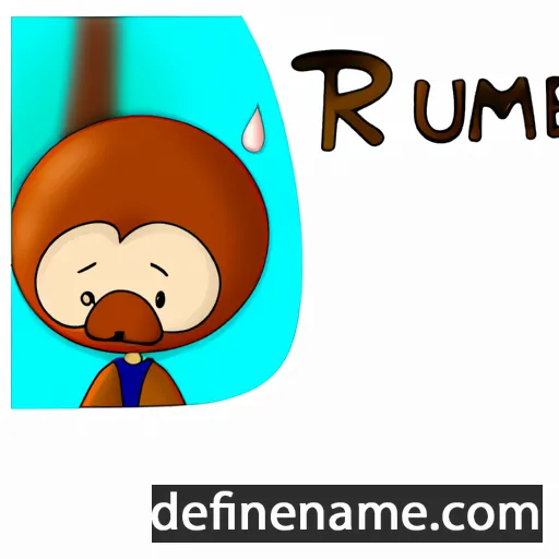 Rumie cartoon