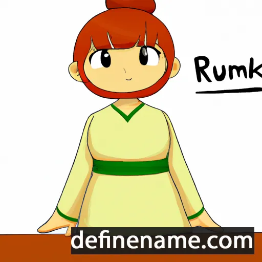 Rumika cartoon