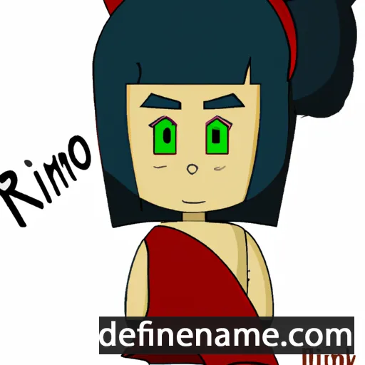 Rumiko cartoon