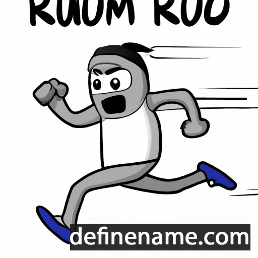 Runbo cartoon