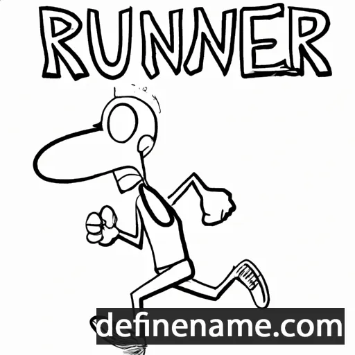 Runer cartoon