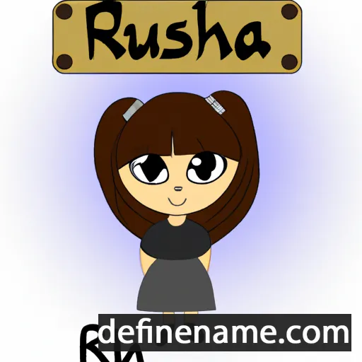 Rusha cartoon