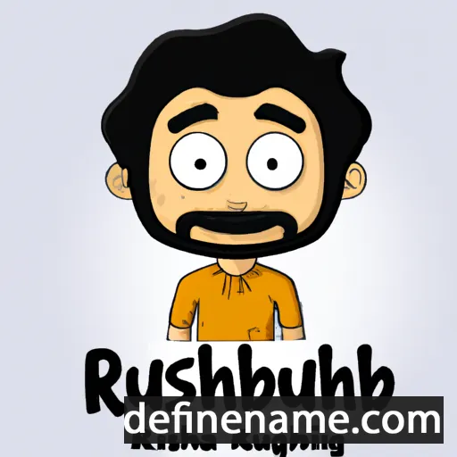 Rushabh cartoon