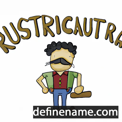 Rusticiano cartoon