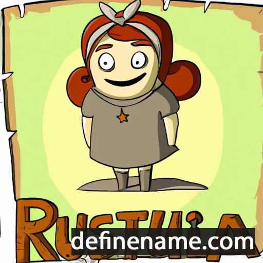 Rustina cartoon