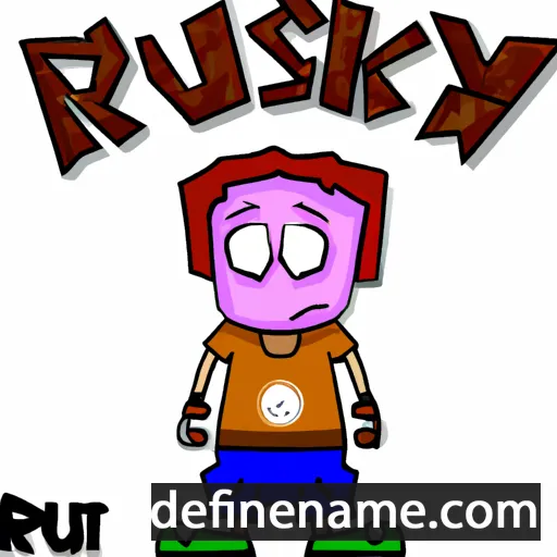 Rustyk cartoon